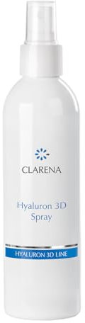 Clarena - Hyaluron 3D Körperspray 250 ml - Thermalwasser-Spray mit Hyaluronsäure - Mizellen Reinigungswasser - Körpernebel für die tägliche Hautpflege