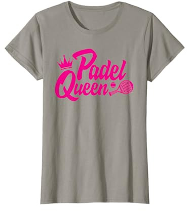 Padelista Regalo Padel Tennis Donne Padel Queen Maglietta