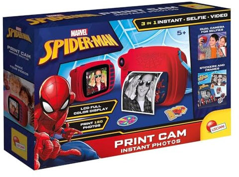 Fotocamera istantanea Spiderman - Lisciani