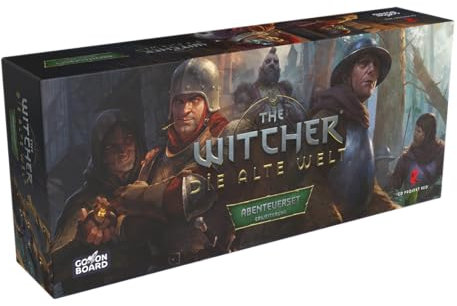 Go on Board, The Witcher: Die alte Welt – Abenteuerset, Erweiterung, Expertenspiel, Brettspiel, 1-5 Spieler, Ab 14+ Jahren, 90-150 Minuten, Deutsch
