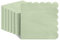 NatNarr 120 Pcs Sage Green Cocktail Napkins, Scalloped Sage Green Napkins Disposable Beverage Napkins Sage Dinner Napkins for Wedding Baby Shower Birthday, 5 x 5 Inch