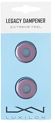 Wilson Vibrationsdämpfer Legacy Dampener für Tennisschläger, Lila, 2 Stück, WRZ538000 Violett Einheitsgröße
