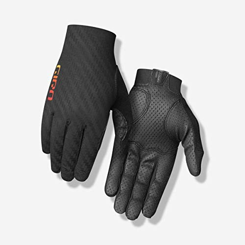 Giro Unisex - Adulto Rivet CS Sport Tour Guanti, Unisex - Adulti, per Il Tempo Libero, Lo Sport e Il Tour., Nero/Heatwave, S | 7-8