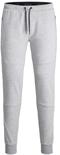JACK & JONES Jjiwill Jjair Sweat Pants Noos NB Pantalón Deporte, Gris Claro, M para Hombre