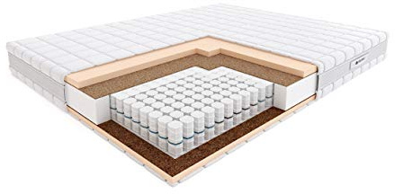 Hilding Anders Pasodoble Taschenfederkern | Feste | orthopädische Matratze | medizinisches Gerät | zweiseitige | 7-Zonen-Schnitt für alle Schlaftypen | H4 | Tencel Bezug | 160x200