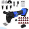 300W Cordless Oscillating Tool,Brushless 2000 RPM Multifunction Tool with 4° Oscillating,6 Speed,21 V 1.5Ah Li-Ion Battery & Charger,22 PCS Accessories,Multi DIY Tool for Cutting,Sanding and Grinding