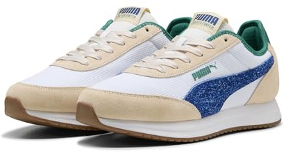 PUMA Sneakers R78 Lightwind Retro Run Unisexe 45, White Clyde Royal Canvas Blue Beige