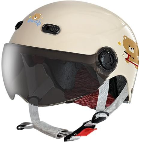 Barnhjälm, Halvhjälm För Cykel, Skateboard, Sparkcykel, Skridskoåkning, ECE 22.06-Godkänd, Justerbar Hjälm För Flickor Och Pojkar 3,(53-57CM)