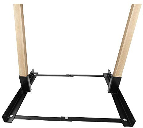 Birchwood Casey Scissor Adjustable Steel Target Stand for Shooting - Durable Lightweight Portable Collapsible Base Target Stand