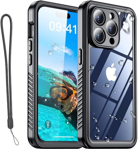 AICase Waterproof Case for iPhone 15 Pro Max(6.7) Snowproof,Dustproof and Shockproof, IP68 Certified Full Body Protection Fully Sealed Underwater Cover for iPhone 15 Pro Max 6.7_3