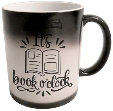 workcenter Taza mágica Personalizada Negra Premium con Fotos y Textos, Regalos Originales, Regalos Mágicos, Taza de Cerámica Diseño Propio