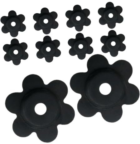 BESPORTBLE Tapones para Mástiles de de Jardín - Soportes para de Jardín Topes para de Exterior Diseño Compacto para Decoración de Jardín