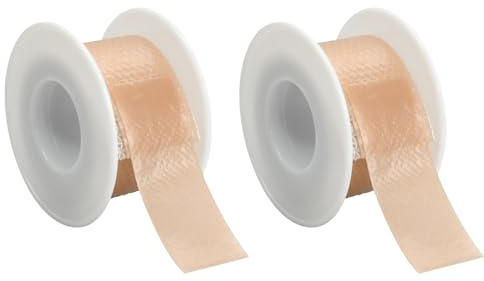 Rieoany Cerotti Idrocolloidali Antivesciche Piedi, Rollo Riutilizzabile per Talloni, 2 Rotoli 2CM x 100CM Cerotti Vesciche Ideale Sport Escursioni Serate Quotidiano
