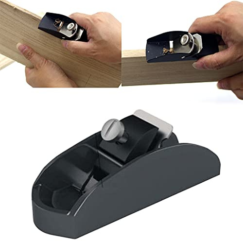 NIHENHAO Pialla a Mano Pialla per rifinitura Pialla per Lavorazione del Legno Pialla per Legno Utensile Manuale Pialla per rifinitura del Legno con Fondo Piatto Progetto di rifinitura Acciaio