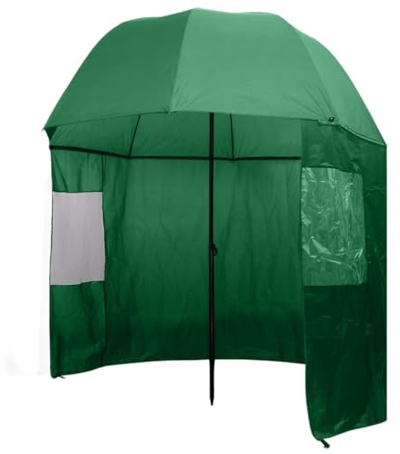 Générique Parapluie de pêche Vert 300x240 cm,Maison & Jardin,Pelouses & Jardins,Vie en extérieur,Parasols & voiles d'ombrage,Vert,4.3 KG,91028