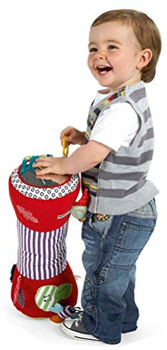 Generic Rodillo para Gatear para Bebés, Almohada Rodante Rellena para Fomentar el Gateo para el Hogar (Colorful)
