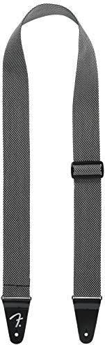 Fender - Sangle Modern Tweed White Black - Sangle guitare