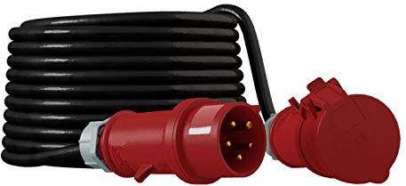 CEE Verlängerungskabel Kabel 400V 16A IP44 Starkstromkabel 5x2,5mm2 Doktorvolt® 30m