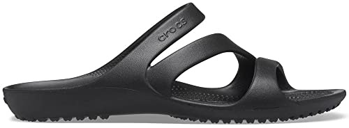 Crocs Women's Kadee Ii Sandal Sandal, Black, 8 UK