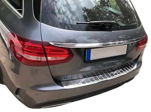Ladekantenschutz Edelstahl CHROM kompatibel für MERCEDES C-KLASSE S205 T-MODELL | ab 2014 | premium Qualität von RECAMBO