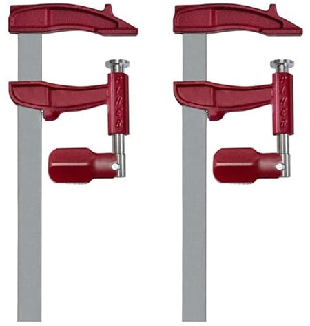 Piher Lot de 2 serre-joints Maxipress M - Force de serrage : 1000 kg - 20 cm