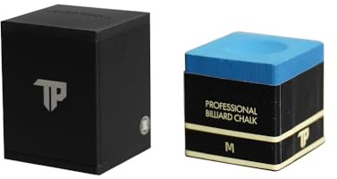 TP Pro Chalk Blue Pool Chalk Cubes | Billiards Chalk (Model M Designed for Universal Cue Tips)