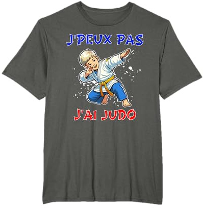 J´peux pas J'ai Judo Judoka Enfant Garçon jeune fils petit T-Shirt