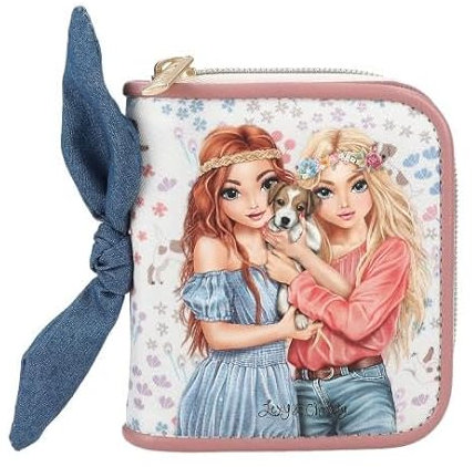 Depesche Kinder Portemonnaie TOPModel Velo Fleur Rosa-Creme