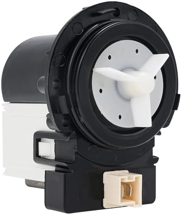 Washer Drain Pump for Samsung WF448AAP/XAA, WF210ANW/XAA, WF220ANW/XAA, WF448AAW/XAA, WF328AAW/XAA, WF330ANW/XAA, WF218ANW/XAA, WF350ANW/XAA DC31-00054A DC31-00016A AP4202690 Replacement