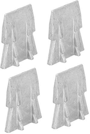 EXCEART Herramienta De Martillo De Cuña De Refuerzo De Múltiples Fines Reparar Cuñas De Cuña Práctica Cuña Divisoria Con Mango De Martillo Planchar Plata 4 Piezas X 4