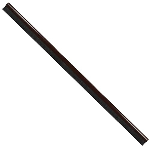 KOTARBAU® Paraspifferi Sottoporta - PVC - 100 cm - Marrone - Guarnizione Automatica Porta - Sottoporta Anti Insetti - Paraspifferi Porta - Protezione Vento - Guarnizione a Spazzola