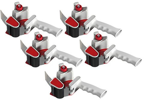 Herlitz 8842700 Packbandabroller für Grossrollen Ind. Abrisse (5, nur Abroller)