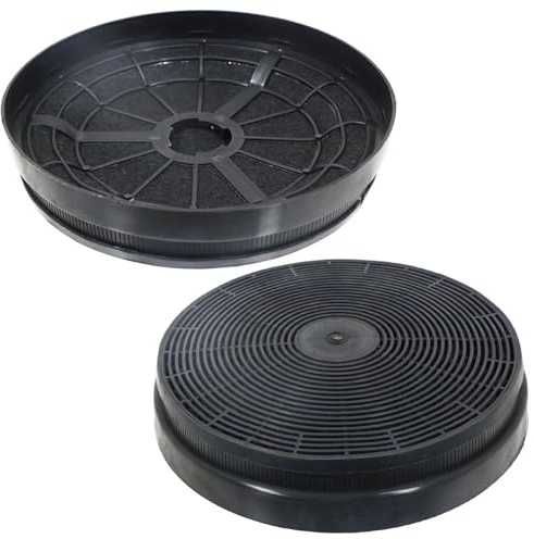 SPARES2GO Active Carbon Odour Filter for Caple Cooker Hood/Vent Extractor (Pack of 2)