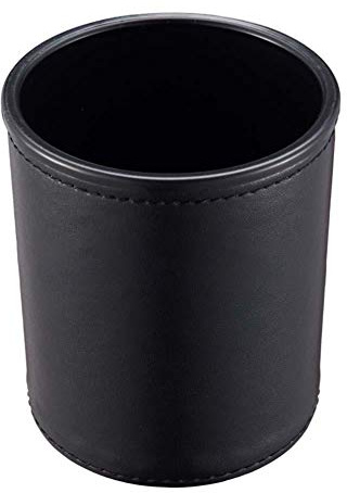 chlius Vasos para Dados de Cuero de PU, Estable Taza de Dados de Sensación de Mano Cómoda Y Robusta Dicebox para Juegos de Mesa, Juegos De Mesa, Entretenimiento Interior (sin Bandeja Ni Dados)