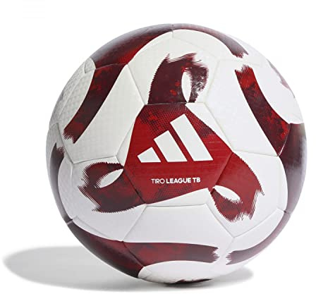 Adidas Unisex Ball (Thermal-Bonding) Tiro Lge TB, White/Team Colleg Burgundy/Team Colleg Red, HZ1294, 5