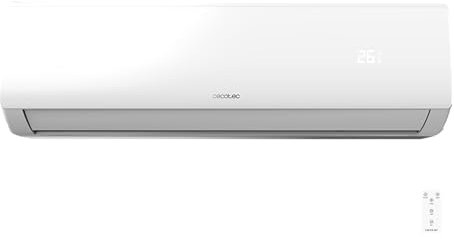 Cecotec Split Climatisation AirClima 24000 Smartfresh. 24000 BTU, Moteur CC, Pompe à chaleur, Télécommande, Affichage LED, Système Inverter, 5 Modes, 8 Vitesses, Couverture 45 m2