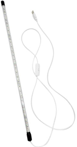 Kexpery Saxophonflöte, LED-Lecklicht, Sax-Test-LED-Lichtleiste mit USB-Stecker und Schalter, Leckerkennungslicht, multifunktional for die Reparatur von Blasinstrumenten