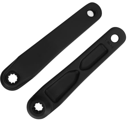 2PCS Bike Crank Sets, 170mm Aluminum Alloy Electric Bike Crank Set for BNI MINI ISIS Mid Drive Motor Bike Accessories
