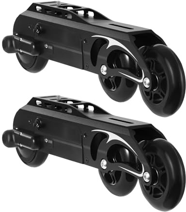 Elektriska skateboard-hjul, elektriska rullskridskor, fjärrstyrda skateboard-hjul, elektriska skateboard-hjul med motorsats, 8,08–9,32 mph, standardsskoöverdrag för skridskor (dubbel motor)
