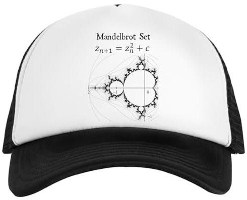 Mandelbrot-Mängd Fraktal Kid White Snapback Baseball Keps För Barn Kid White Snapback Children Baseball Cap