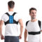 Paskyee Posture Corrector for Women and Men，Adjustable Back Brace for Scoliosis, Hunchback Correction, Back Pain, Spine Corrector, Invisible Under Clothes Black L/XL