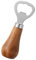 Bottle Opener With Wooden Handle - Beer Bottle Opener Accessory | Solid Tool, Easy To Handle, Elegant Design Suitable For All Receptions And Home Use