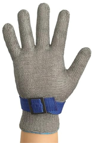 BAFEIYA Métallique (1 pièce), de Protection Anti-Coupure de Niveau 9, de Travail de Protection Anti-Coupure de Niveau 5 for d'abattage(Small)