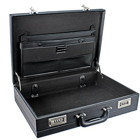 Bowatex Aktenkoffer Tradition Dokumentenkoffer 44 cm Schwarz