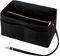 Ropch Handtaschen Organizer, Filz Taschenorganizer Bag in Bag Innentaschen Handtaschenordner mit Abnehmbare Reißverschluss-Tasche und Schlüsselkette (Schwarz, L)