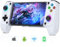 Controller per cellulare, Bluetooth per telefoni cellulari con effetto rifugio, joystick senza zone morte, controller di gioco per iPhone con Turbo per PS Remote Play/Xbox Cloud, bianco