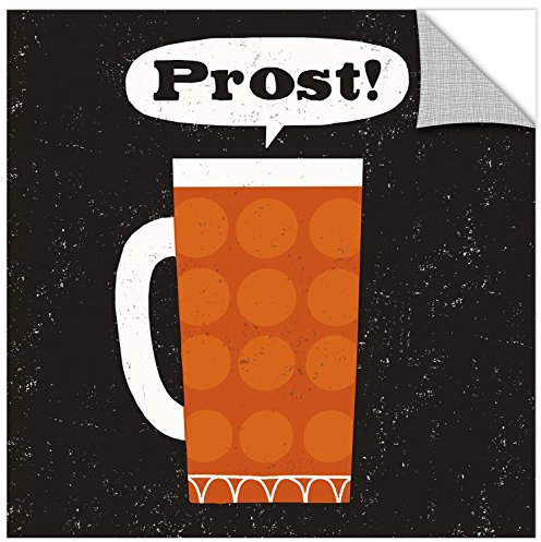 Tremont Hill Michael Mullan ''Craft Beer Prost'' Removable Wall Art Mural, 36X36