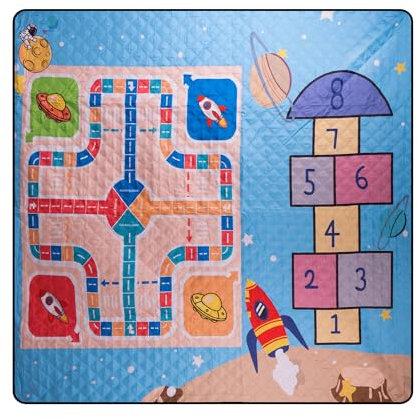 Lisveory Picknick Decken 200x200 cm Wasserdicht, Tragbare Machine Washable,Strandunterlage Picknickdecke Isoliert für Strand, BBQ, Picknick, Wandern, Reisen Camping Decke,79’’x79’’