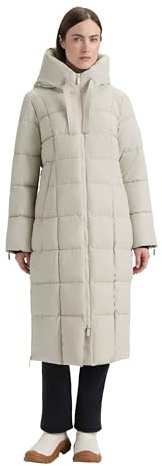 Ireland PU Coated Longline Puffer,Vanilla,M
