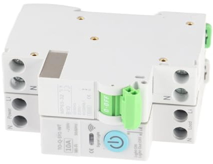 SALALIS Smart WiFi Kretsbrytare 10A 1P+N Intelligent Control Kit för